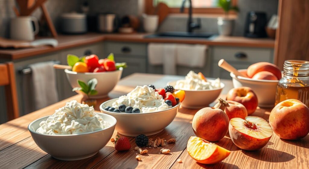 Healthy Cottage Cheese Dessert Preparation Healthy Cottage Cheese Dessert Preparation