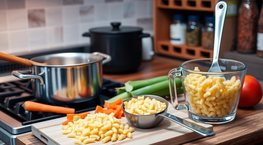 Kitchen Tools for Ditalini Soup Preparation Kitchen Tools for Ditalini Soup Preparation