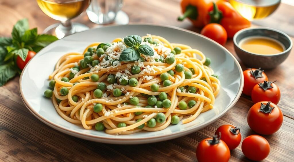 Pasta with Peas Serving Suggestions Pasta with Peas Serving Suggestions