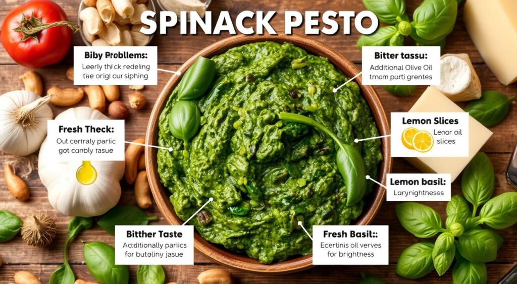 Spinach Pesto Troubleshooting Guide Spinach Pesto Troubleshooting Guide