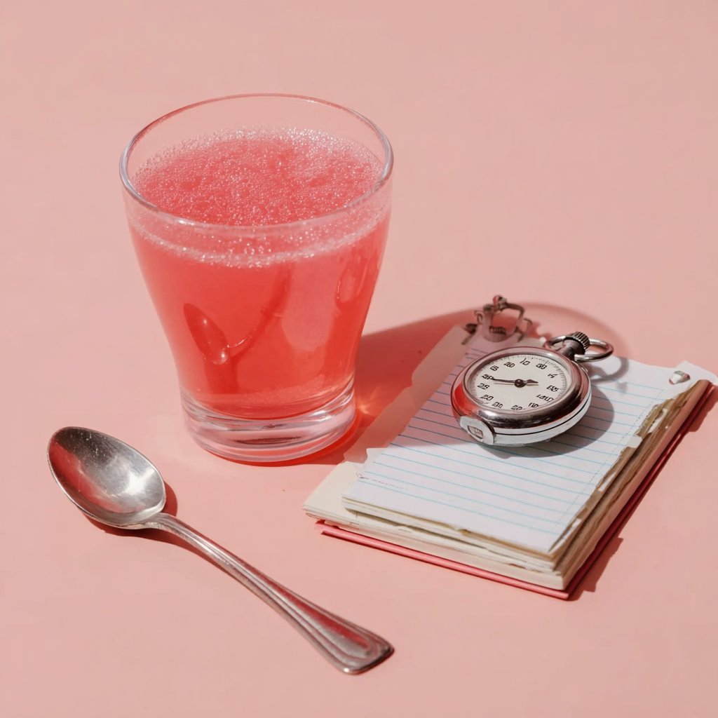 Dr. Rocio Pink Gelatin Drink