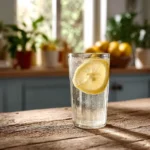 Dr. Jennifer Ashton demonstrating a healthy gelatin drink for hydration