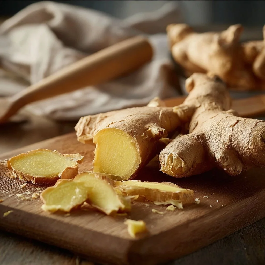 Japanese Ginger Trick Drink with fresh ginger and citrus ingredients