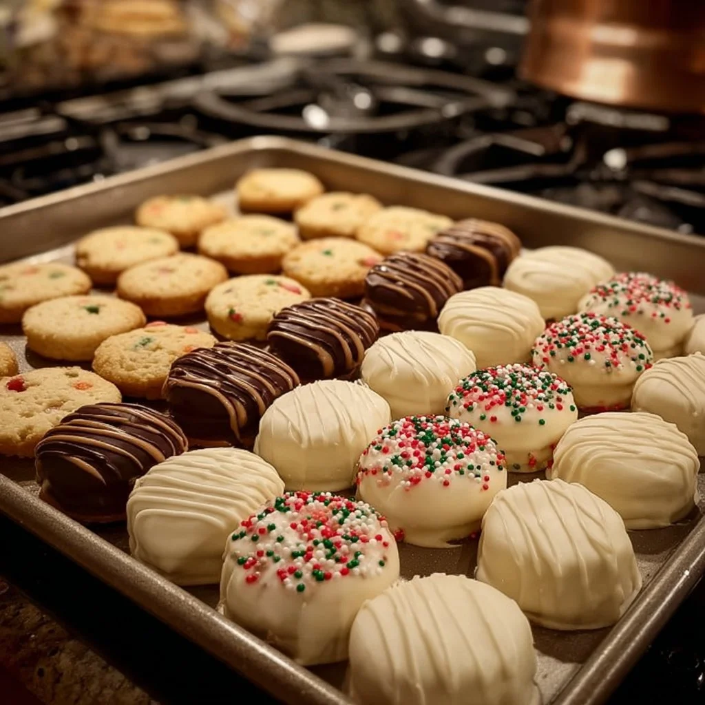Delicious Peanut Butter Ritz Crackers arranged on a plate