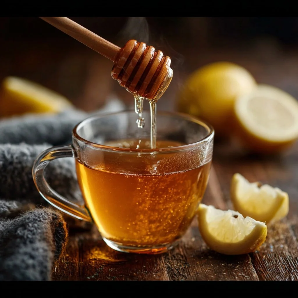 Soothing immune supporting drink with natural ingredients