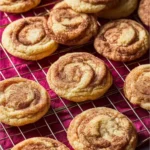 Delicious homemade cinnamon cookies on a plate, perfect for any dessert lover.
