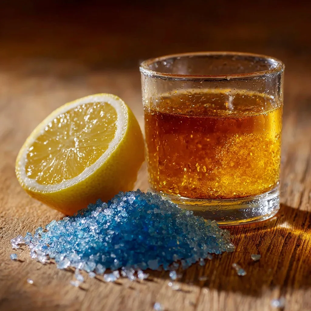 The Blue Salt Trick method for enhancing flavors in dishes.