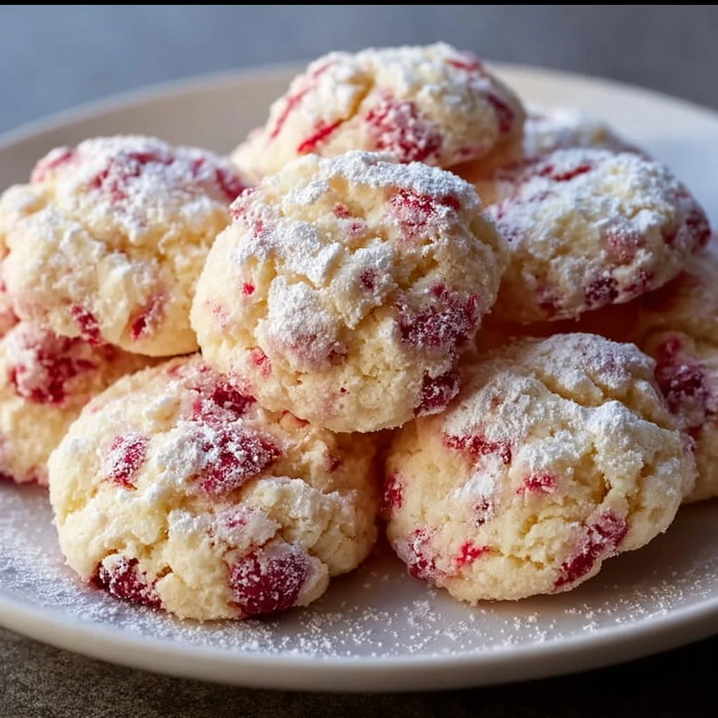 Ultra-soft raspberry snow clouds for a festive Christmas decor