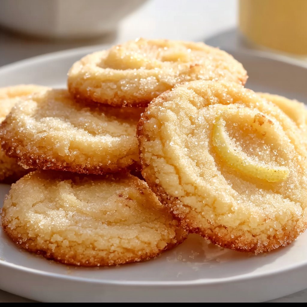 Lemon Sugar Cookies