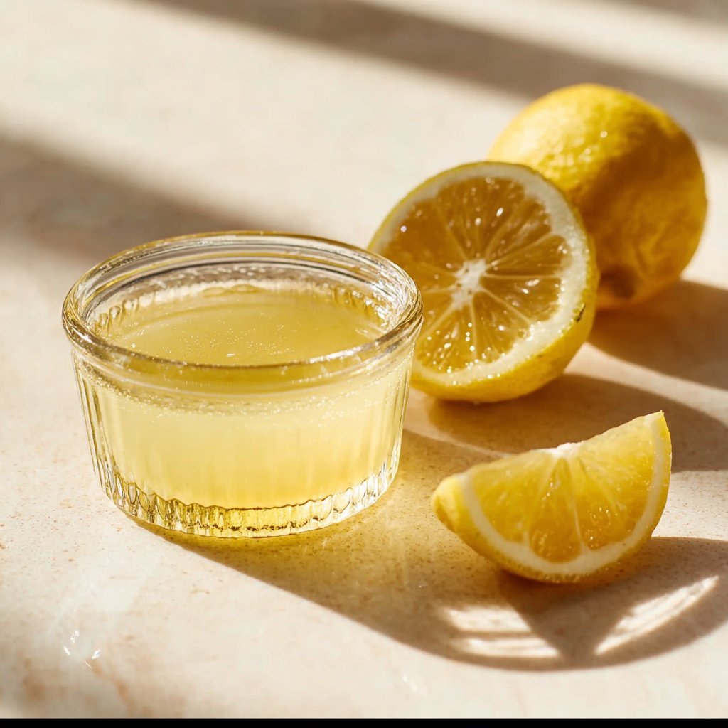 Lemon Gelatin Tonic