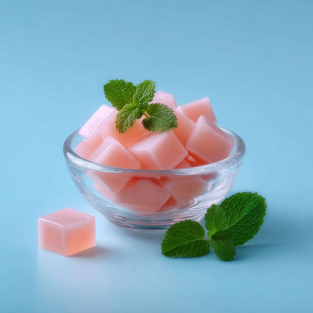 Classic Pink Strawberry Gelatin