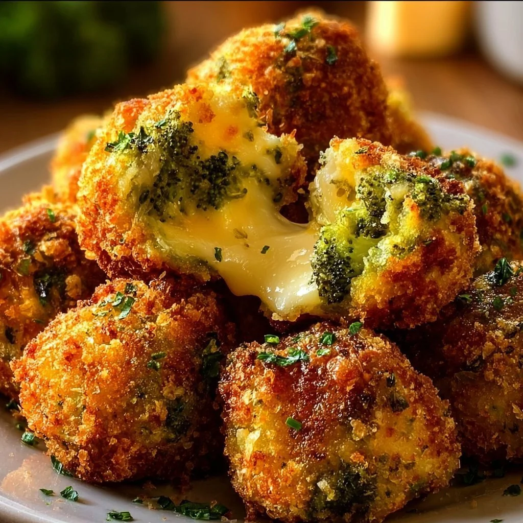 Crispy Broccoli Cheese Balls