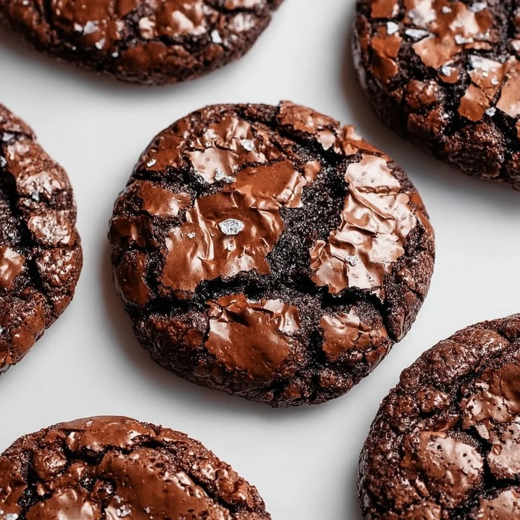 Delicious gourmet brownie cookies displayed on a plate