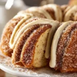 Delicious Snickerdoodle Bundt Cake with cinnamon and sugar topping
