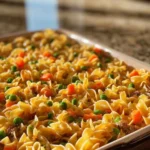 Amish Sunday Savior Casserole dish ready for serving