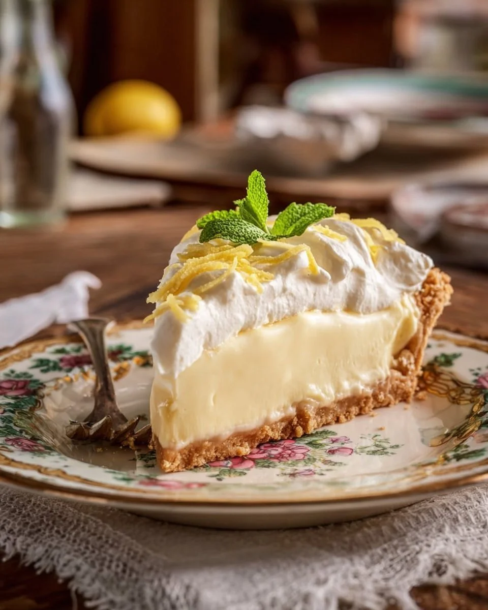 Church Supper Lemon Icebox Pie