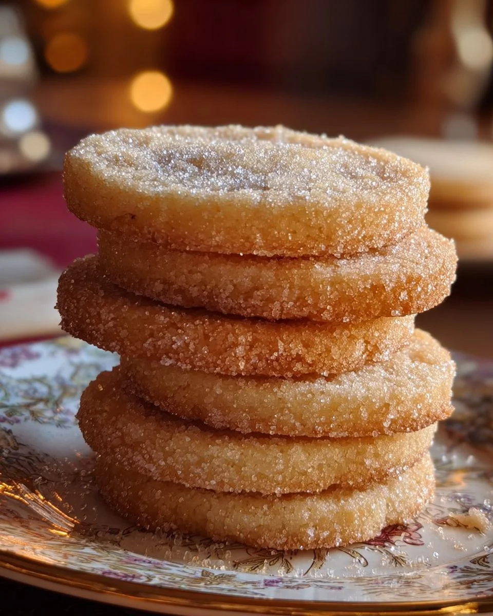 Classic Church Shortbread Cookies