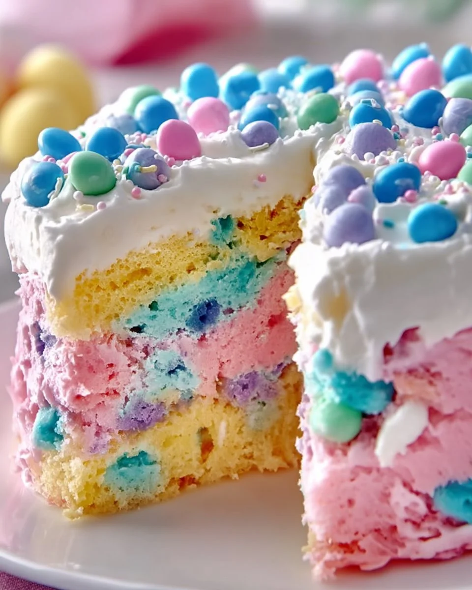 Easter Poke Cake