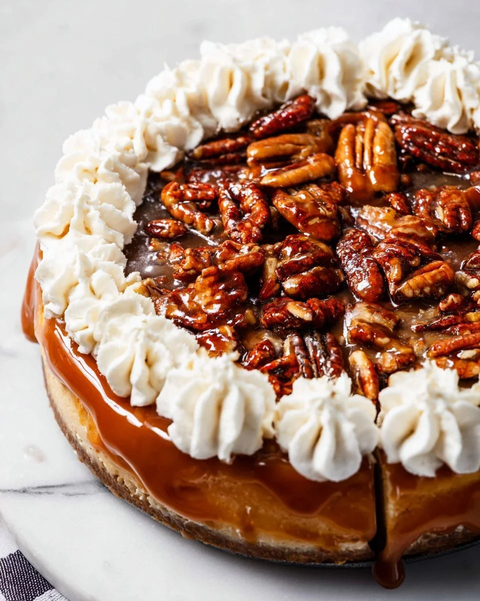 Brown Sugar Pecan Cheesecake
