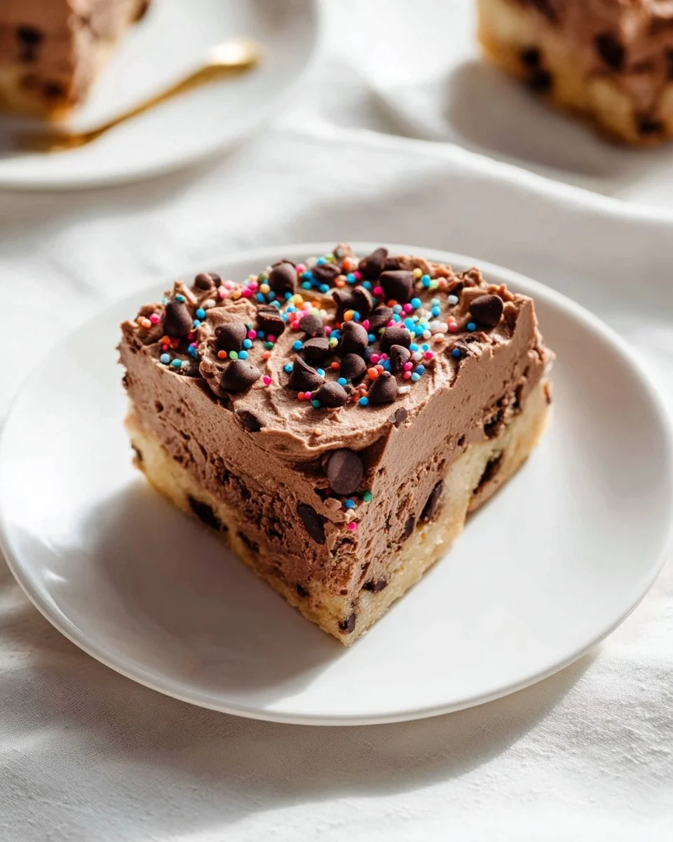 Chocolate Chip Cookie Cake