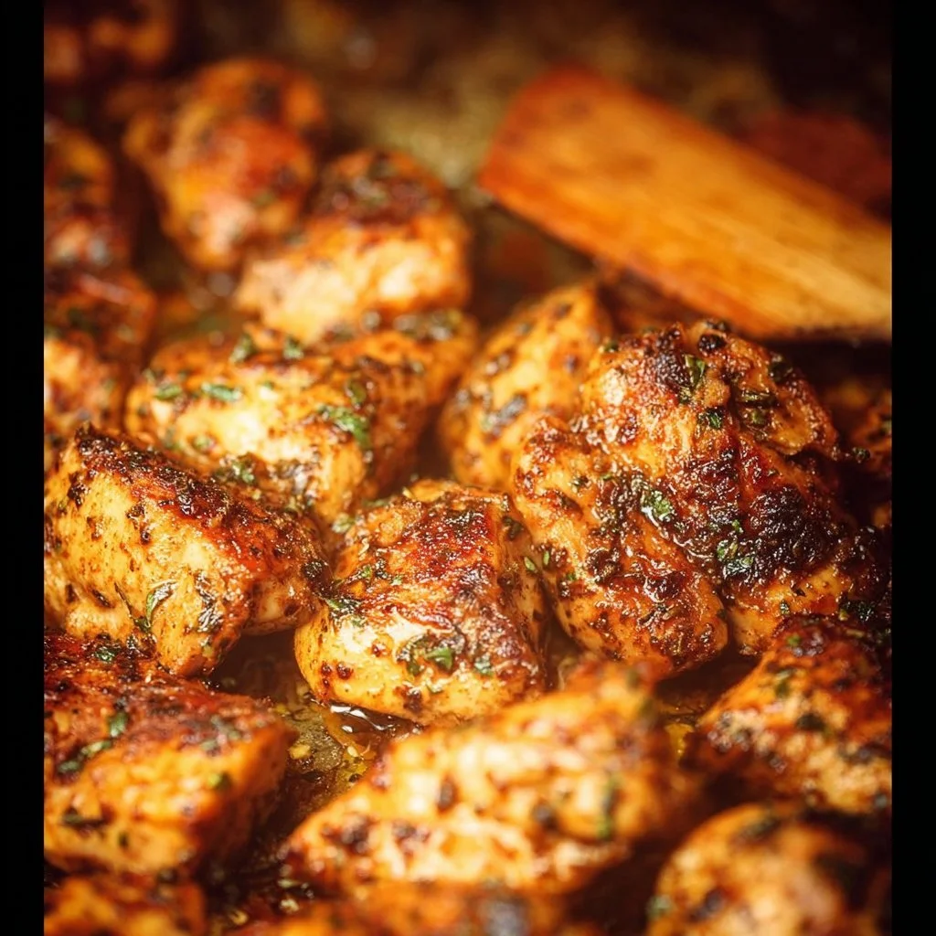 Garlic Butter Chicken Bites Recipe